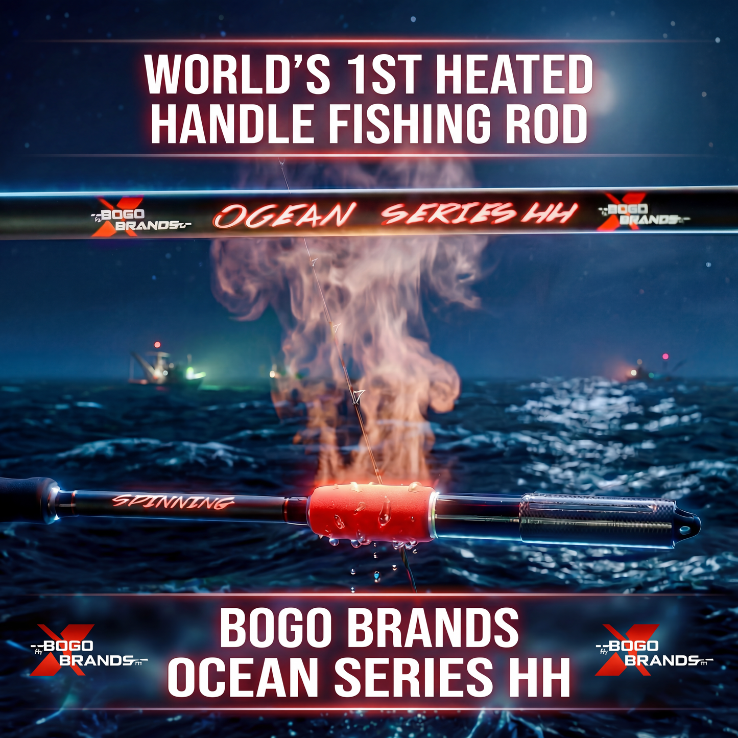 Ocean Series Heated Handle Rod