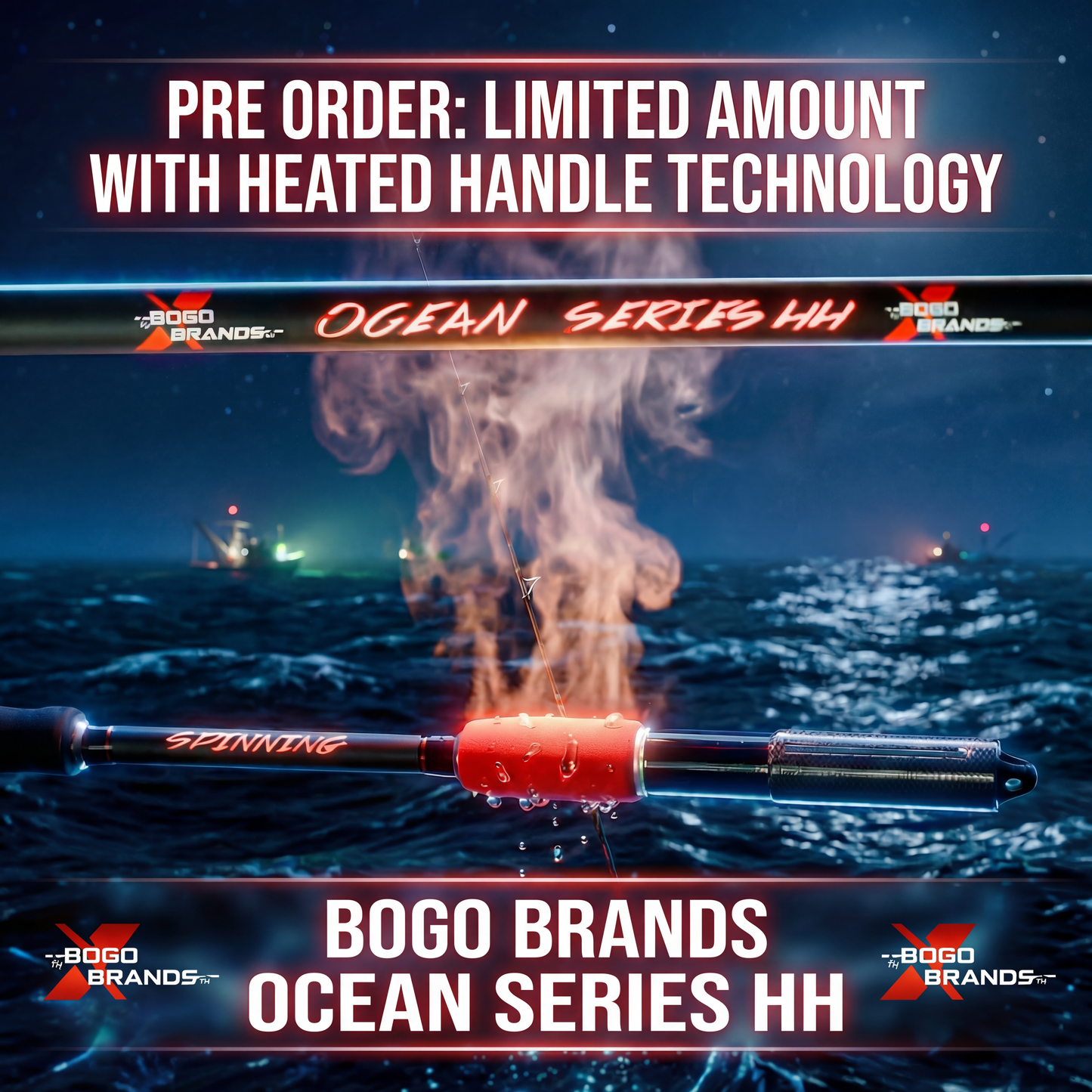 Ocean Series Heated Handle Rod – Pre-Sale